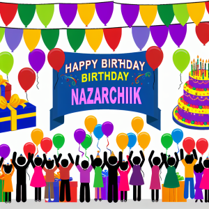 привітання з днем народження назарчика