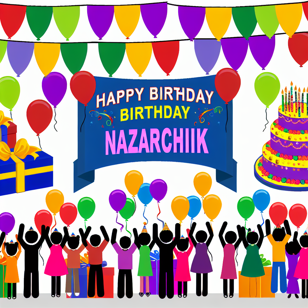 привітання з днем народження назарчика