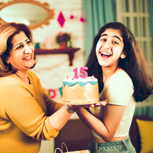 привітання з днем народження дочки 15 років від мами