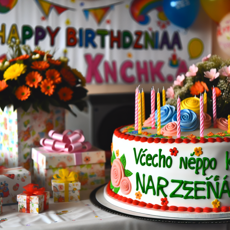 Приємні привітання з днем народження на чеській мові: ідеї та приклади для особливого святкування