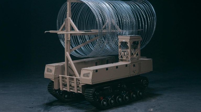 Український НРК TerMIT отримав модулі для мінування та загороджень